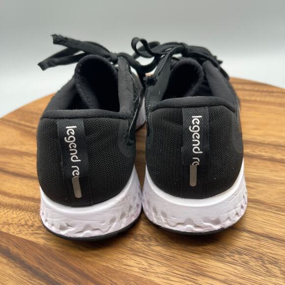 Nike Legend React Shoes Mens Size 7.5 Black Running Comfort Walking Gym Sneakers - Picture 4 of 8
